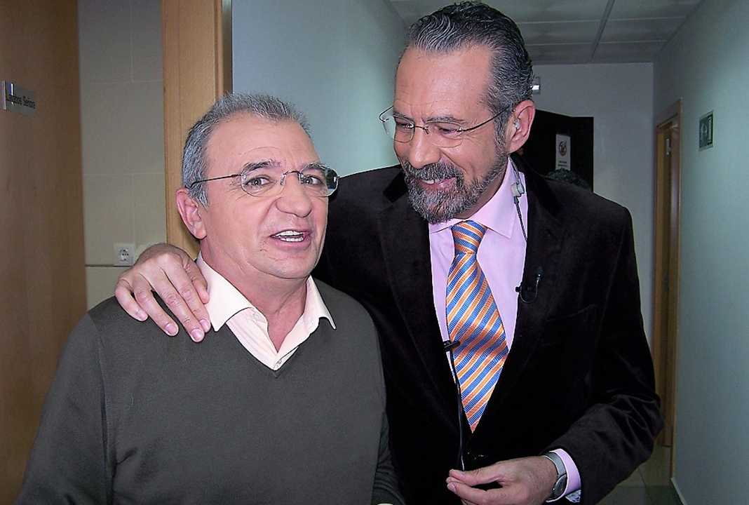 Con Antonio Guerra, un verdadero héroe, antes de la entrevista. PROPRONews
