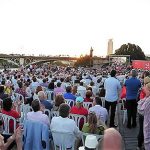 Masiva asistencia al último mitin de Pedro Sánchez en Sevilla. PROPRONews