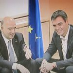 Pedro Sánchez con Pierre Moscovici. PORPRONews
