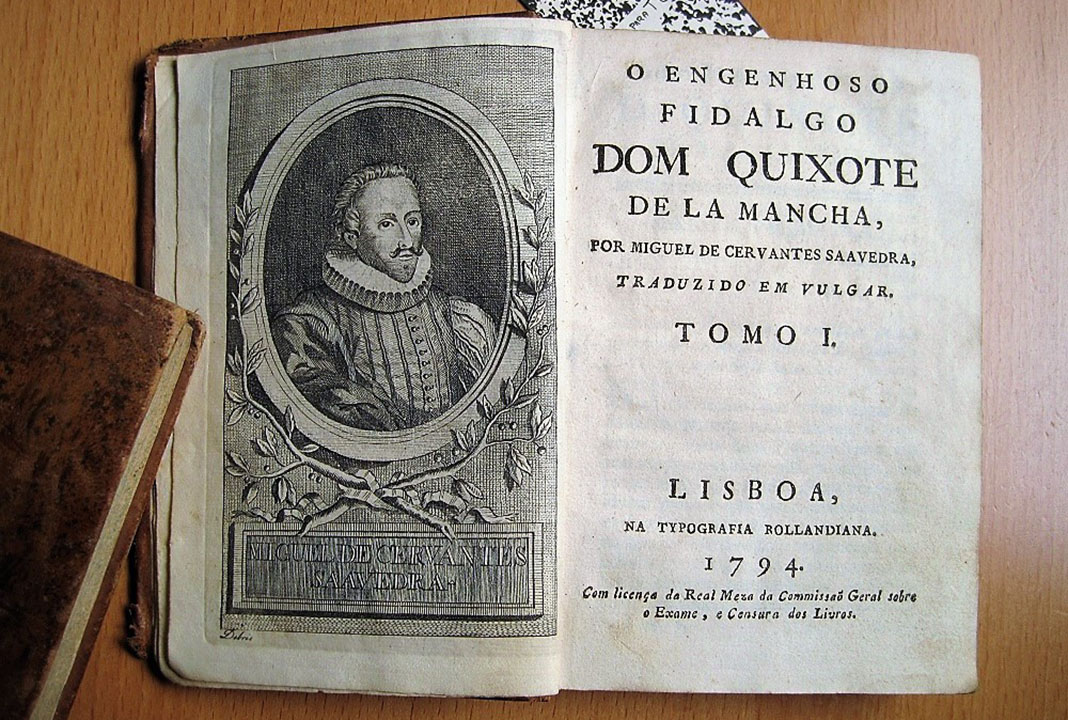 Primer Quijote traducido al portugués, de la colección de José Mª Pagador. PROPRONews