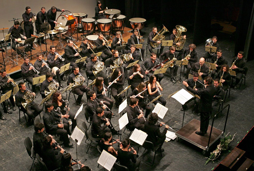 Una de las agrupaciones musicales de los Conservatorios de Badajoz. CSMB