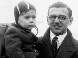 Nicholas Winton, en la época de su hazaña. BBC