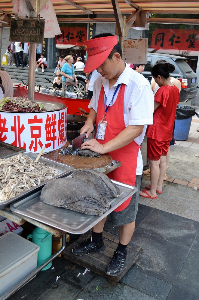 El desaparecido mercado de los bichos de Pekín.