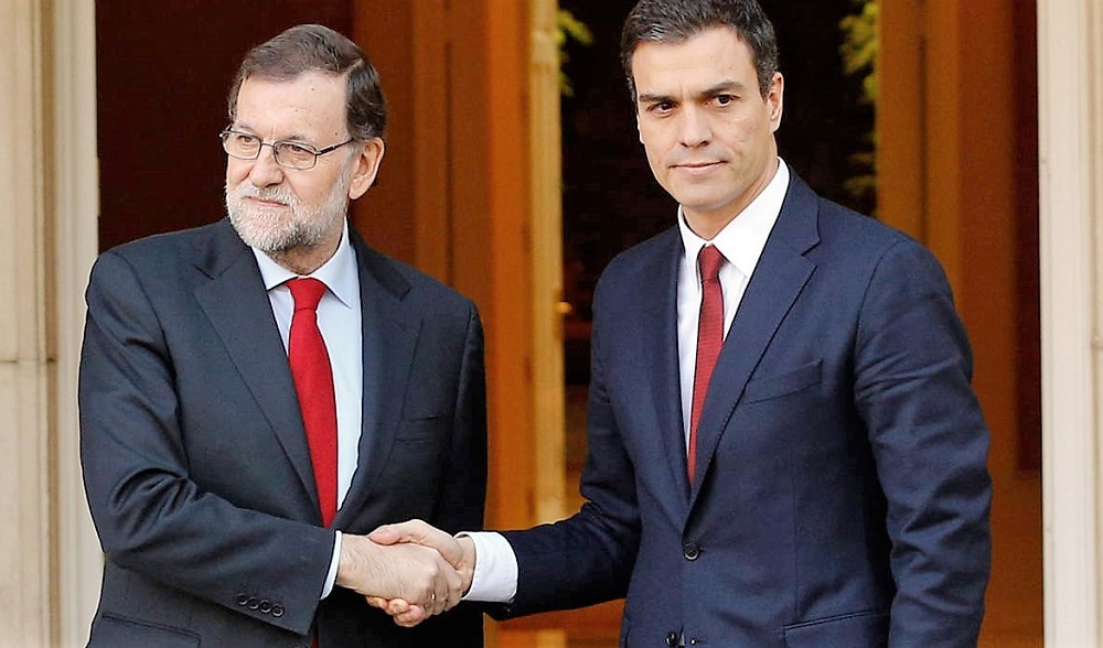 Aunque mire para otro lado, Rajoy empieza a asumir las tesis de Pedro Sánchez. RTVE