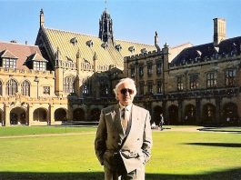 Ricardo en la Universidad de Sidney (Australia)