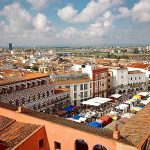 La Plaza Alta de Badajoz es uno de los principales escenarios de la fiesta. TURISMO DE EXTREMADURA