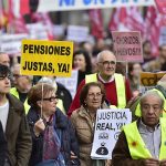 Pensionistas en lucha por sus derechos. RTVE