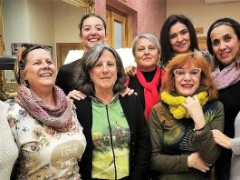 Algunas de las 17 mujeres que contarán hoy su experiencia. La vergüenza debe sentirla el acosador.