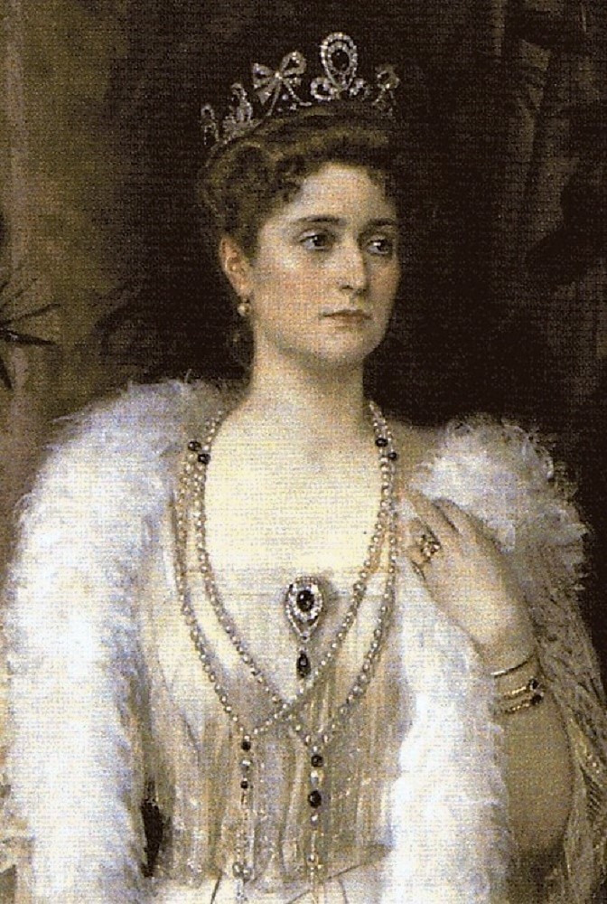 Retrato de la zarina Alejandra. La más importante corazonada de su vida ...