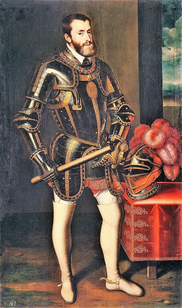 Carlos V, por Tiziano. El emperador fue un desagradecido con Cortés.