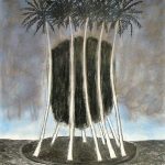 California. Pigmentos y carboncillo-papel 100×70. 2013