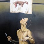 La conversión de San Pablo.Óleo-tela 162×130. 2008