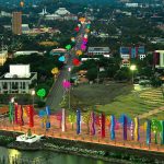 Vista aérea de la moderna Managua, capital de Nicaragua. JAIRO CAJINA