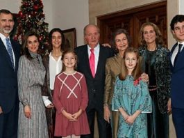 Reunión familiar por los 80 años del rey Juan Carlos. RTVE