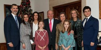 Reunión familiar por los 80 años del rey Juan Carlos. RTVE