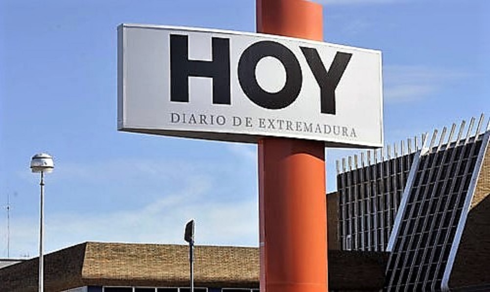 Sede del diario Hoy en Badajoz, otro medio que publica anuncios de prostitución. HOY