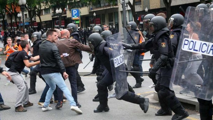 Las disculpas del Gobierno por las cargas policiales en Cataluña indignan a los agentes. RTVE