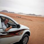 Álvaro Planchuelo en el Wadi Rum (Jordania)