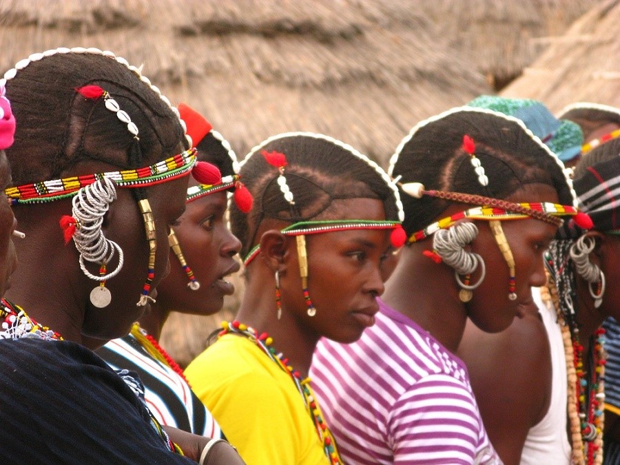 Mujeres de Senegal. ELISA BLÁZQUEZ