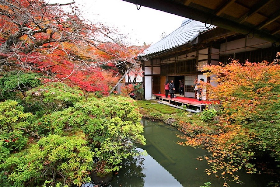 Jardines del templo Kioto Iwakura Jinsso-in, donde antaño se atendía a los locos. JAPAM HOPPERS