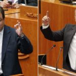 Monago y Vara son los máximos responsables de lo bajo que ha caído el Festival de Mérida. RTVE.