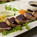 Tataki de atún de La Pescadería.