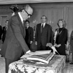 Leopoldo Calvo Sotelo jura el cargo de presidente. RTVE