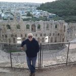 En el teatro Odeón herodes Ático (Atenas).