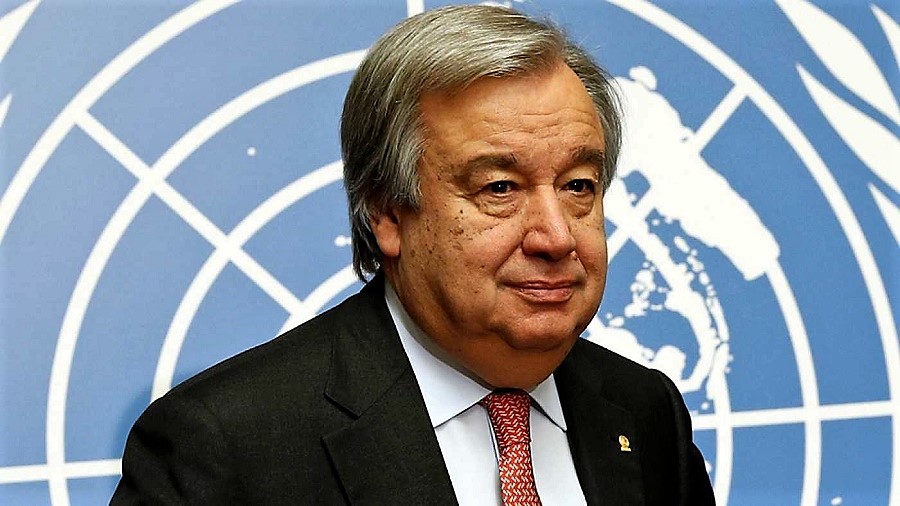 António Guterres, Secretário-geral da ONU. RTVE