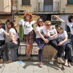 Posando como verdaderas estrellas del amor a los demás, sobre todo a los más necesitados.