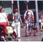 Mucho tiempo después del atropello, este es el estado de la víctima en imagen tomada por los detectives.