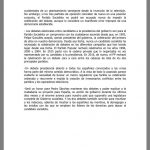 Un comunicado demasiado largo para explicar lo inexplicable.