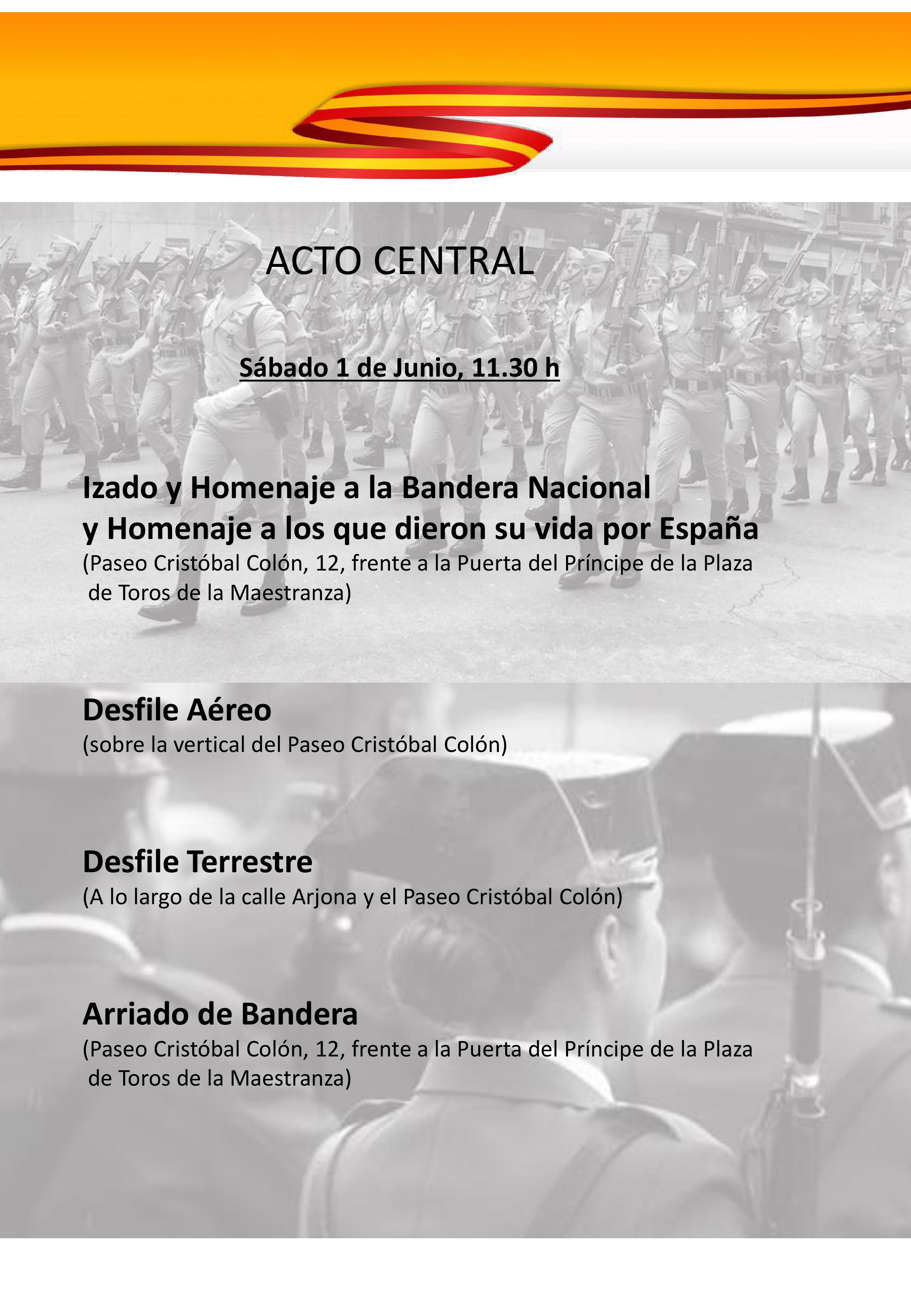 Día de las Fuerzas Armadas 2019 Sevilla.
