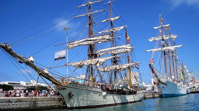 El puerto de Cádiz, en una imagen parecida a las que vería Jorge Juan cuando vivía en la ciudad. J.M.