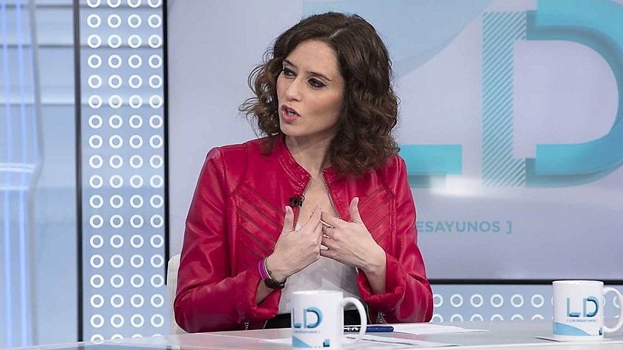 Isabel Díaz Ayuso necesita un sonajero. RTVE