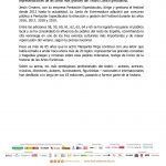 Agradecimiento Medalla Festiva Mérida.