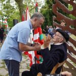 El lehendakari, Iñigo Urkullu, con José Moreno.