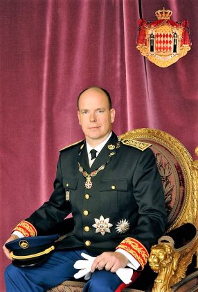 El Príncipe Alberto II en la foto oficial. PRINCIPADO DE MÓNACO
