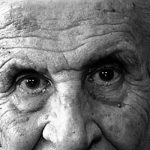 José Monleón en 2008, año en el que recibió el premio Scaena en el Teatro Romano.