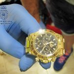Uno de los relojes de alta gama recuperados. CNP