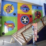 Acceso a la planta primera, donde se encuentra el puesto de doña Gloria. J.M. PAGADOR