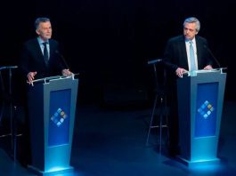 El último debate entre Macri y Fernández. INFOBAE