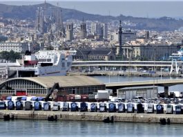 Vista aerea de Barcelona la semana pasada. La normalidad reinó en la mayoría de los barrios. PROPRONews
