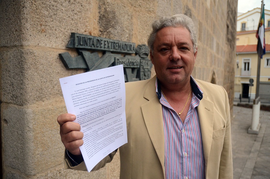2012 petición de las cuentas del despilfarro a través de nuestro abogado que Monago-siempre se negó a facilitar. PROPRONews