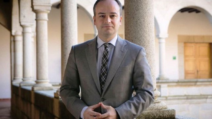 Iván Redondo en la presidencia de la Junta de Extremadura. Monago le dio todo el poder. JUNTAEX