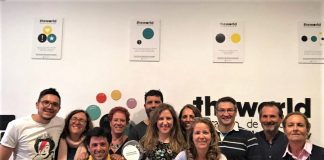 Miembros del equipo de profesores de innovación educativa en los institutos de Extremadura.