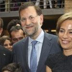 Monago retiró la demanda de divorcio de su esposa cuando supo que gobernaría. Aquí en su toma de posesión. EFE