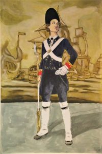 Ana María de Soto, primera mujer del mundo que fue infante de marina. AMPARO ALEPUZ