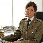 Patricia Ortega García, primera mujer general de las Fuerzas Armadas españolas y una de las primeras del mundo. RTVE.