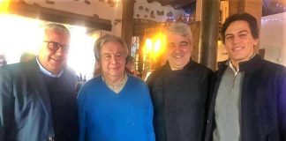 Antonio Guterres en Elvas, la sencillez de uno de los políticos más importantes del mundo. FACEBOOK